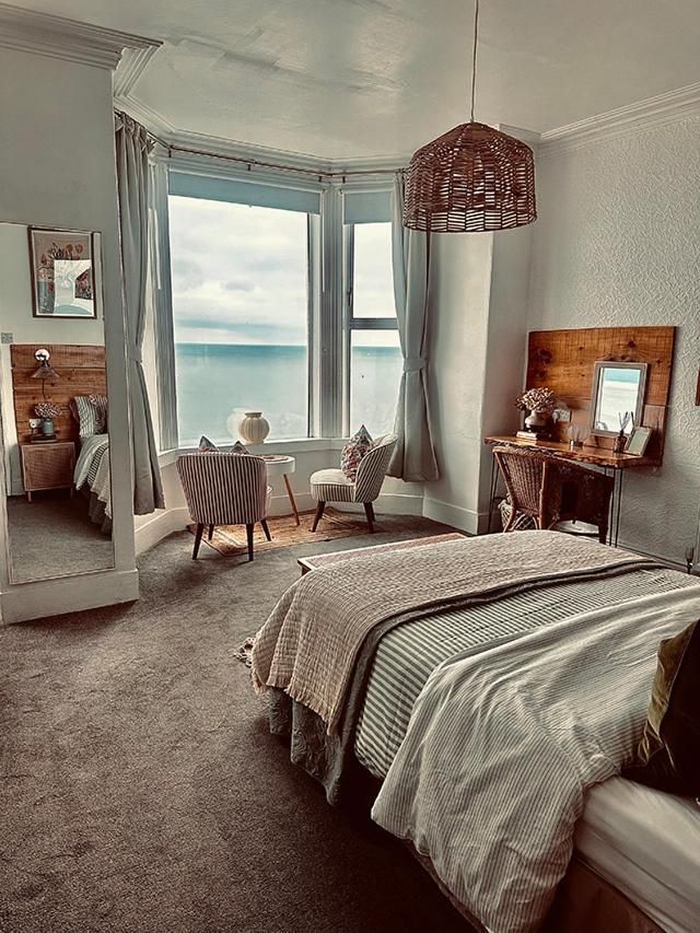 Mor Heli Guest House Criccieth Eksteriør billede